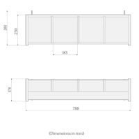 4 Bay Storage Bin - Image 4